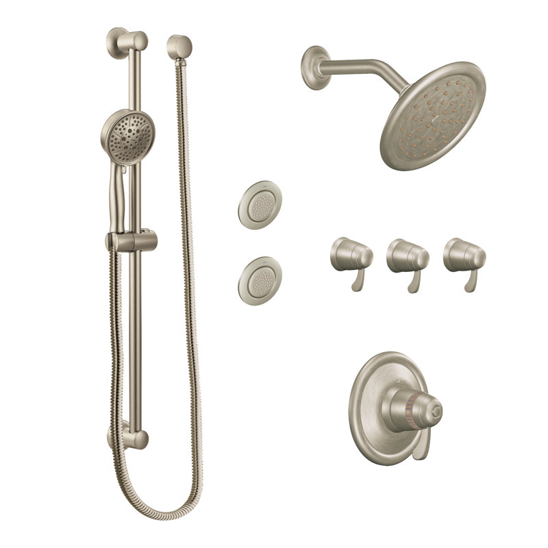 Moen Shower System Kits & Reviews Wayfair